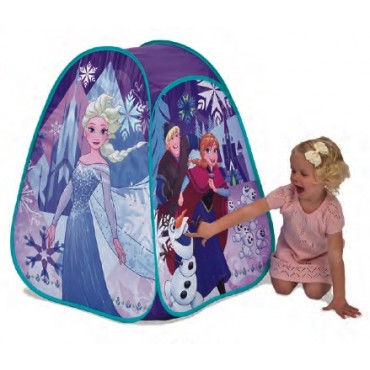 Frozen tent and outlet sleeping bag